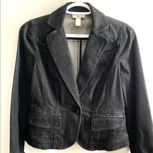 Ann Taylor Loft Sz 2 Denim Blazer